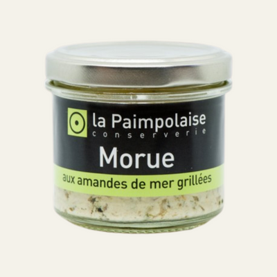 Tartinable de Morue aux amandes de mer grillées